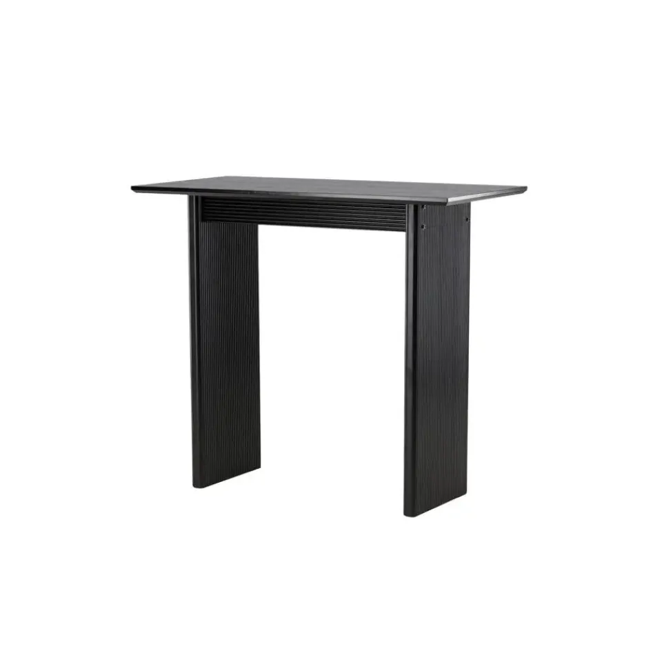 Fjôrd Bartafel Zwart Hout - 120x60x105cm - Vail Best