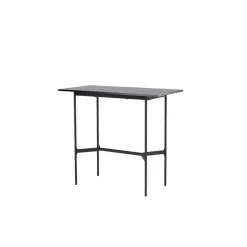 Fjôrd Bartafel Zwart Hout - 120x60x105cm - Rax Best