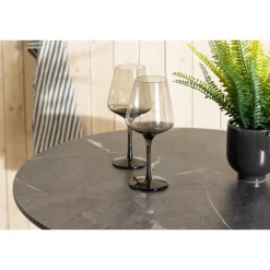 Fjôrd Bartafel Zwart Kunststof - 70x70x100cm - Milano New