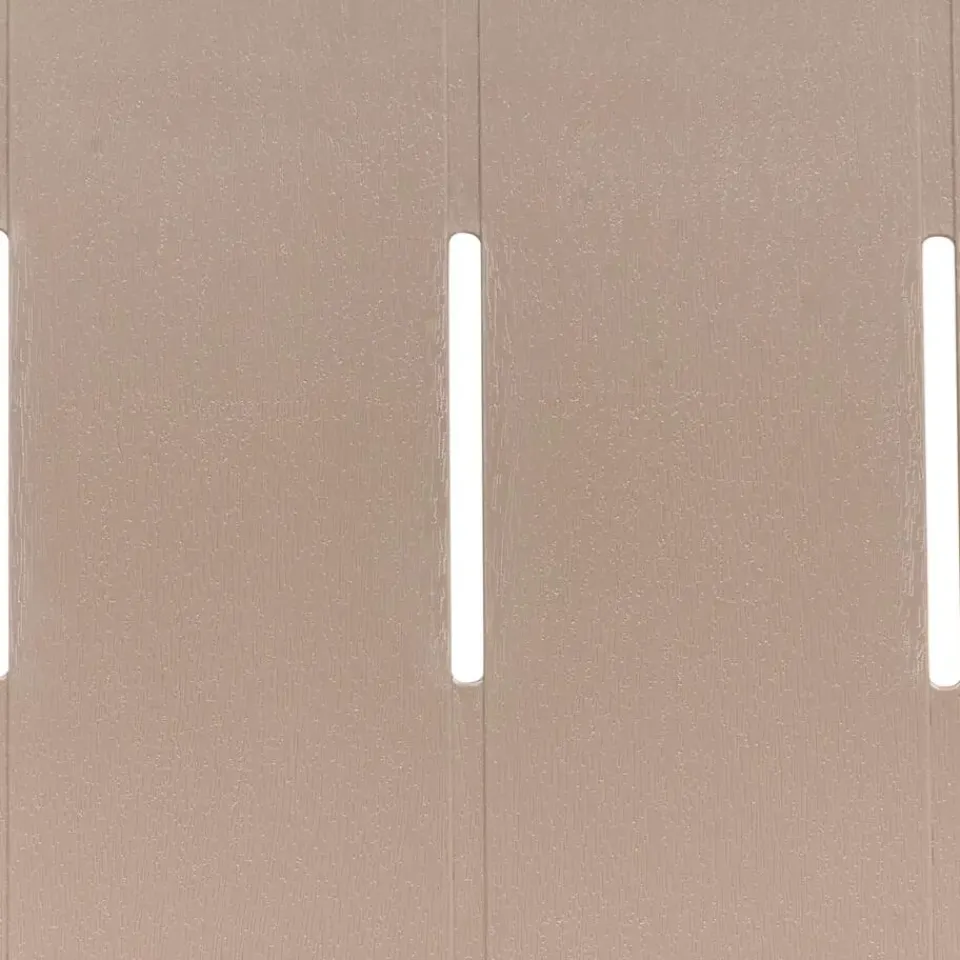 Beliani BARTICA - Tuintafel - Bruin - 154 x 84 cm - Synthetisch materiaal Clearance