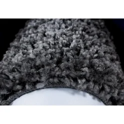 Muratap Basic Shaggy Kader vloerkleed Grijs Hoogpolig - 200x290 CM Online