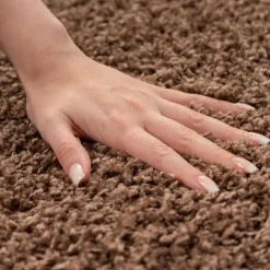 Muratap Basic Shaggy vloerkleed Caramel Hoogpolig - 140x200 CM