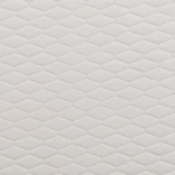 Beliani BAYONNE - Tweepersoonsbed - Wit - 140 x 200 cm - Fluweel New