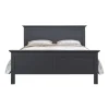 Leen Bakker Bed Amber - antraciet - 140x200 cm Clearance