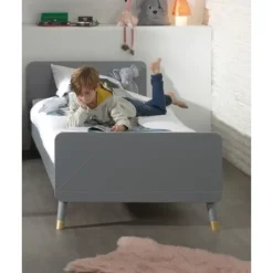 Vipack Bed Billy 90x200 - grijs Outlet