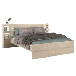 Leen Bakker Bed Evi - eikenkleur - 180x200 cm Hot