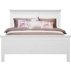 Leen Bakker Bed Fleur - wit - 140x200 cm Hot