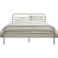 Leen Bakker Bed Jada metaal - groen - 140x200 cm Sale