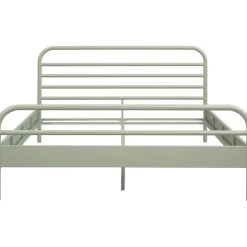 Leen Bakker Bed Jada metaal - groen - 140x200 cm Sale