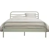 Leen Bakker Bed Jada metaal - groen - 160x200 cm Clearance