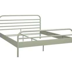 Leen Bakker Bed Jada metaal - groen - 160x200 cm Clearance