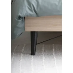 Leen Bakker Bed Kansas - eikenkleur - 180x200 cm