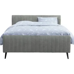 Leen Bakker Bed Lieke - grijs/groen - 160x200 cm Best