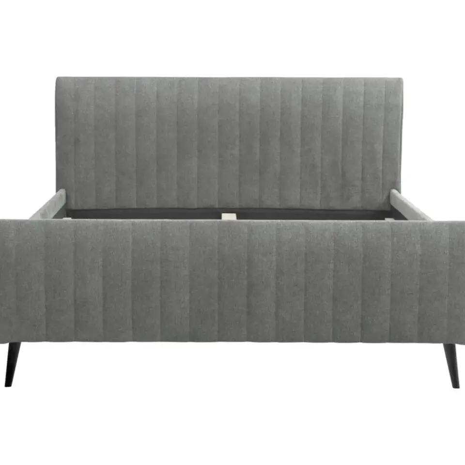 Leen Bakker Bed Lieke - grijs/groen - 180x200 cm Hot