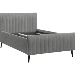 Leen Bakker Bed Lieke - grijs/groen - 120x200 cm Hot