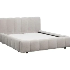 Leen Bakker Bed Maudy met opbergruimte - lichtgrijs - 180x200 cm Online