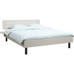 Leen Bakker Bed Nova - kiezelkleur - 160x200 cm Outlet