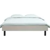 Leen Bakker Bed Nova - kiezelkleur - 180x200 cm Clearance