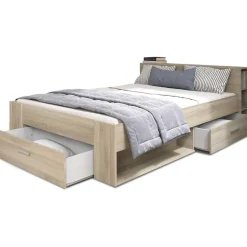 CBA Bed Polly 160 x 200 cm-Kronberg eik Clearance