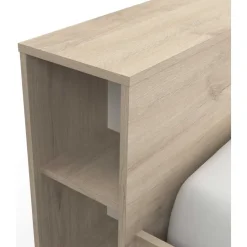 CBA Bed Polly 140 x 200 cm-Kronberg eik Clearance