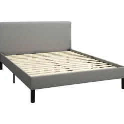 Leen Bakker Bed Stijn - grijs - 160x200 cm New