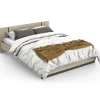 CBA Bed Waylon 160 x 200 cm-Kronberg eik/Waterford eik Hot