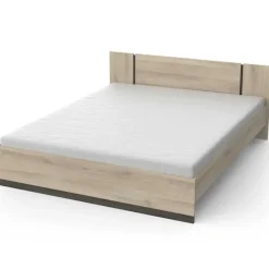 CBA Bed Waylon 160 x 200 cm-Kronberg eik/Waterford eik Hot