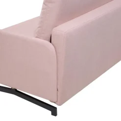 Beliani BELFAST - Slaapbank - Roze - Polyester Clearance