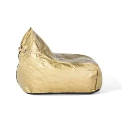 Beliani Zitzak DROP - Goud synthetisch materiaal Outlet