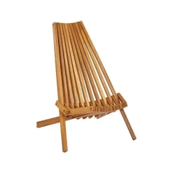 Beliani BELLANO - Balkonset - Lichthout - Acaciahout New