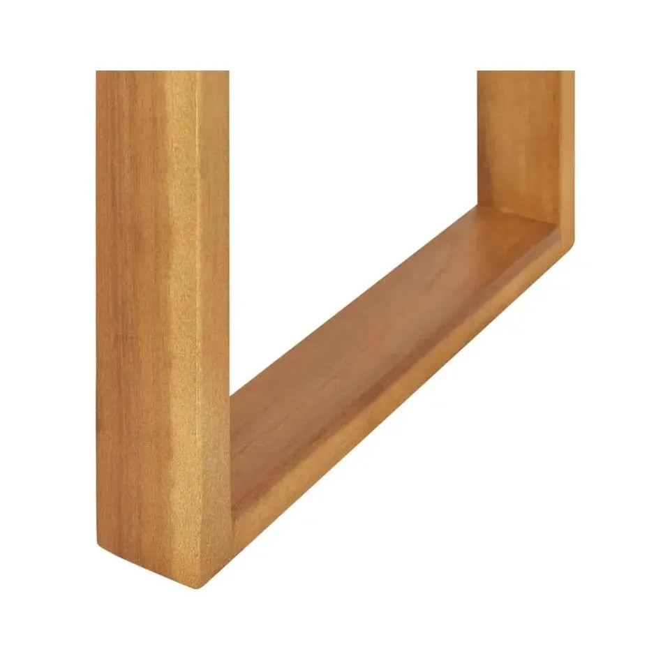 Beliani BELLANO - Bijzettafel - Lichthout - Acaciahout Outlet