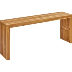 Beliani BELLANO - Tuintafel - Lichthout - Acaciahout Discount