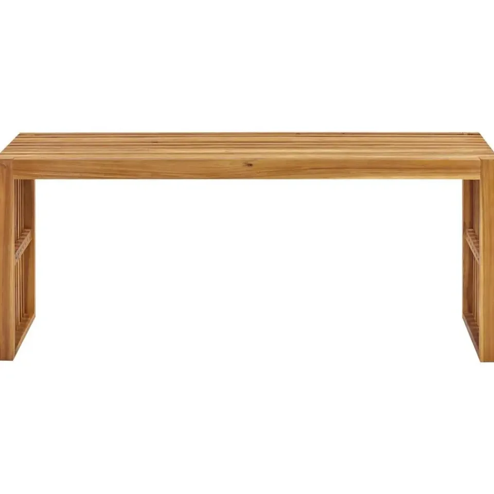 Beliani BELLANO - Tuintafel - Lichthout - Acaciahout Discount