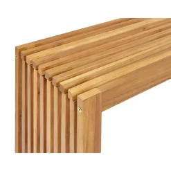 Beliani BELLANO - Tuintafel - Lichthout - Acaciahout Discount