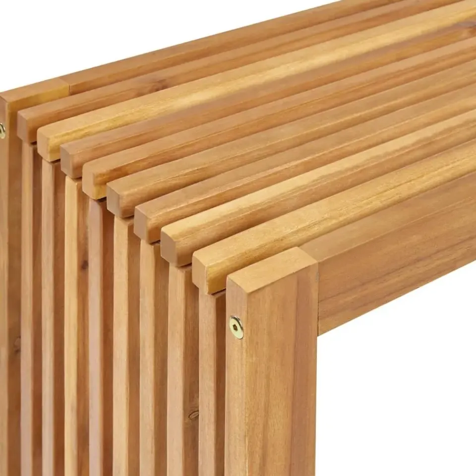 Beliani BELLANO - Tuintafel - Lichthout - Acaciahout Discount