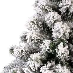 Bellatio Decorations Imperial Pine kerstboom - besneeuwd - H150 cm - D97 cm Sale