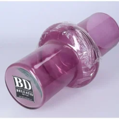 Bellatio Design Vaas - paars transparant glas - D15 x H31 cm Clearance