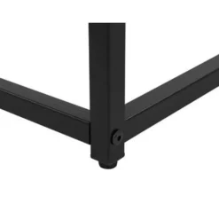 Beliani BELMONT - Consoletafel - Donkere houtkleur - MDF