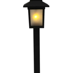 Ben Tools Prikspot - solar tuinverlichting - vlameffect - 34 cm Sale