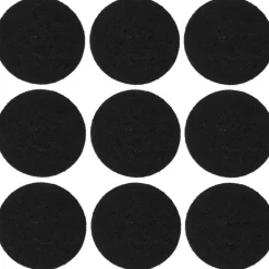 Benson Antikrasvilt - zelfklevend - 16x - 1.9 cm - zwart Sale