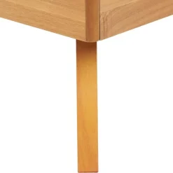 Beliani BERRIC - Tweepersoonsbed - Lichthout - 140 x 200 cm - MDF Sale