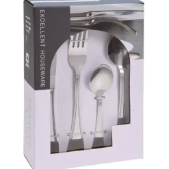 Merkloos Bestekset - 16-delig - RVS - voor 4 personen