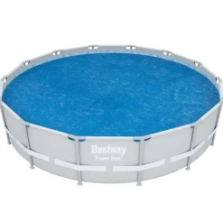 Bestway - Solarzwembadhoes - Blauw - Polyetheen - 427 cm Clearance