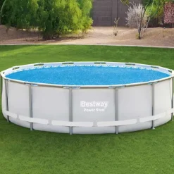 Bestway - Solarzwembadhoes - Blauw - Polyetheen - 427 cm Clearance