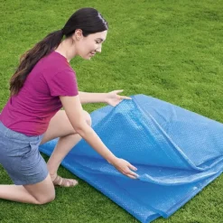 Bestway - Solarzwembadhoes - Blauw - Polyetheen - 427 cm Clearance