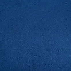 Beliani BIARRITZ - Chaise longue - Blauw - Linkerzijde - Fluweel Clearance