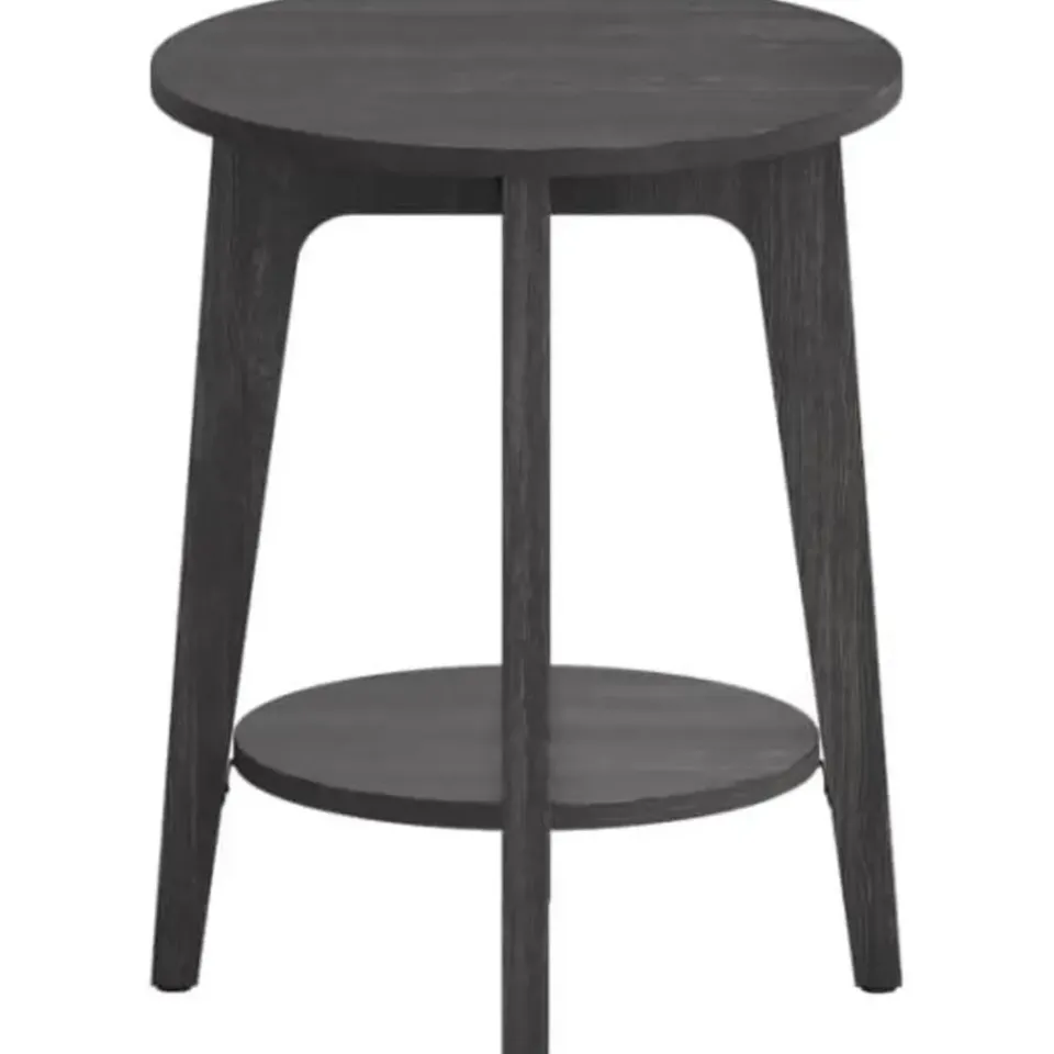 Merkloos Bijzettafel - Nachtkastje - Kleine Salontafel - Zwart - 50x40x40 cm - Banktafel Sale