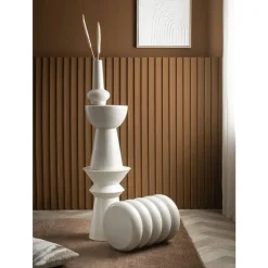 Leen Bakker Bijzettafel Barbella - beige - 45xØ33 cm Hot