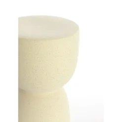 Light & Living Bijzettafel Finca - Wit - 28.5x28.5x42cm New