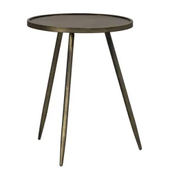 Leen Bakker Bijzettafel Gianni - goudkleurig - 50xØ40 cm Online